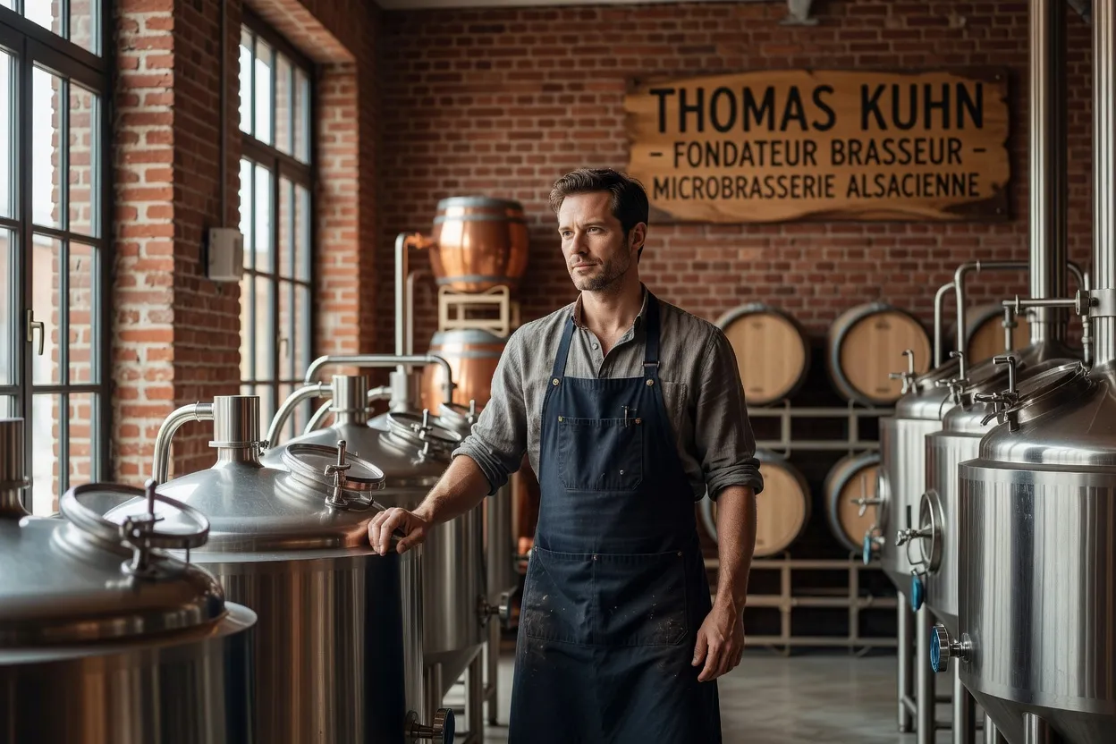 Rencontre avec Thomas Kuhn, brasseur artisanal du renouveau brassicole alsacien